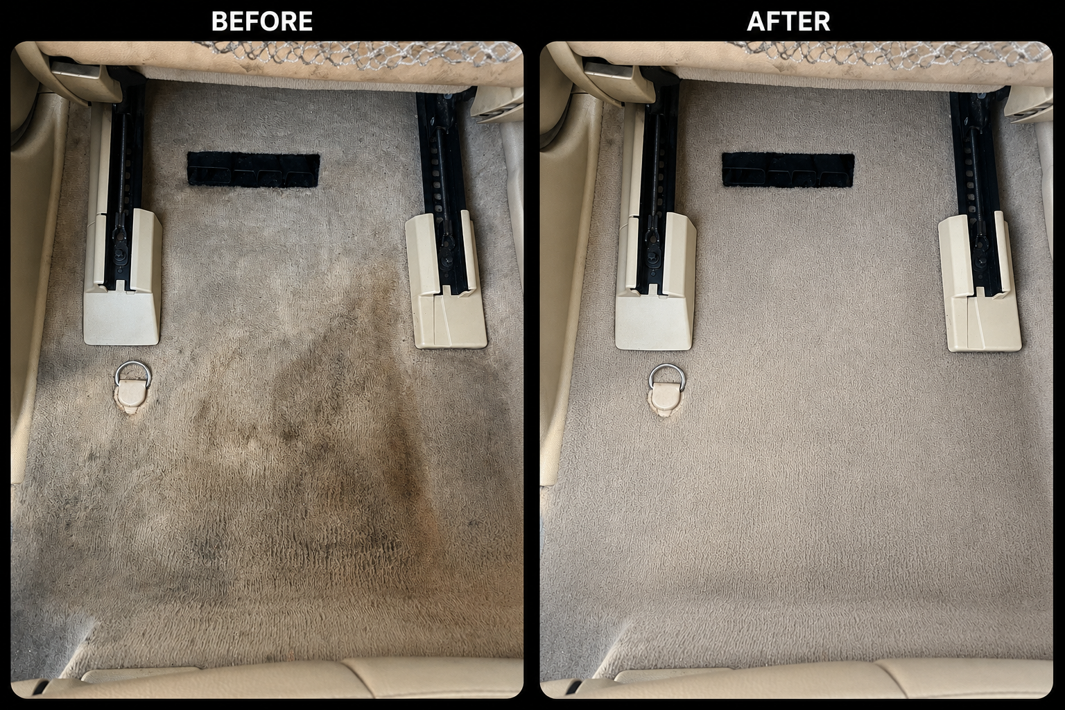 Mercedes-Benz 4MATIC SUV carpet restoration ✨